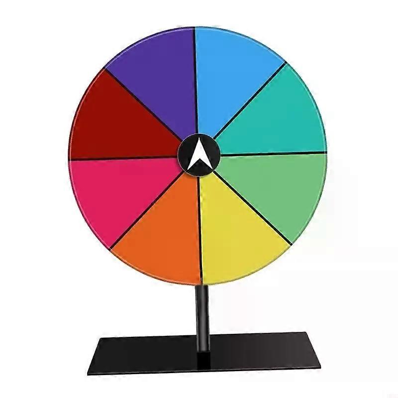 Multipurpose Interactive Tabletop Prize Turntables Roulettes Wheel for Parties and Event with Customizable Accessory