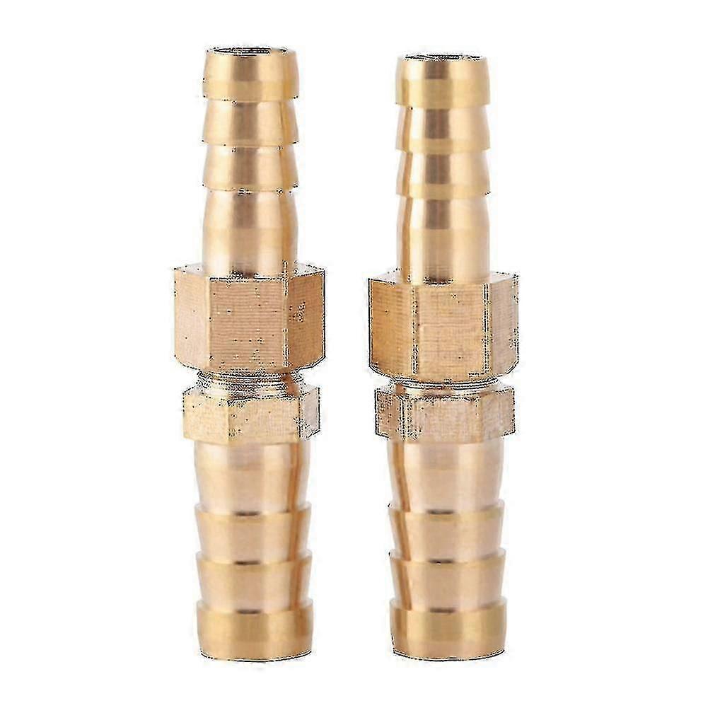 Ss Fitting Hose Barb Tail Reducer Reducing Plug Connector (8mm-10mm 2 Pcs)