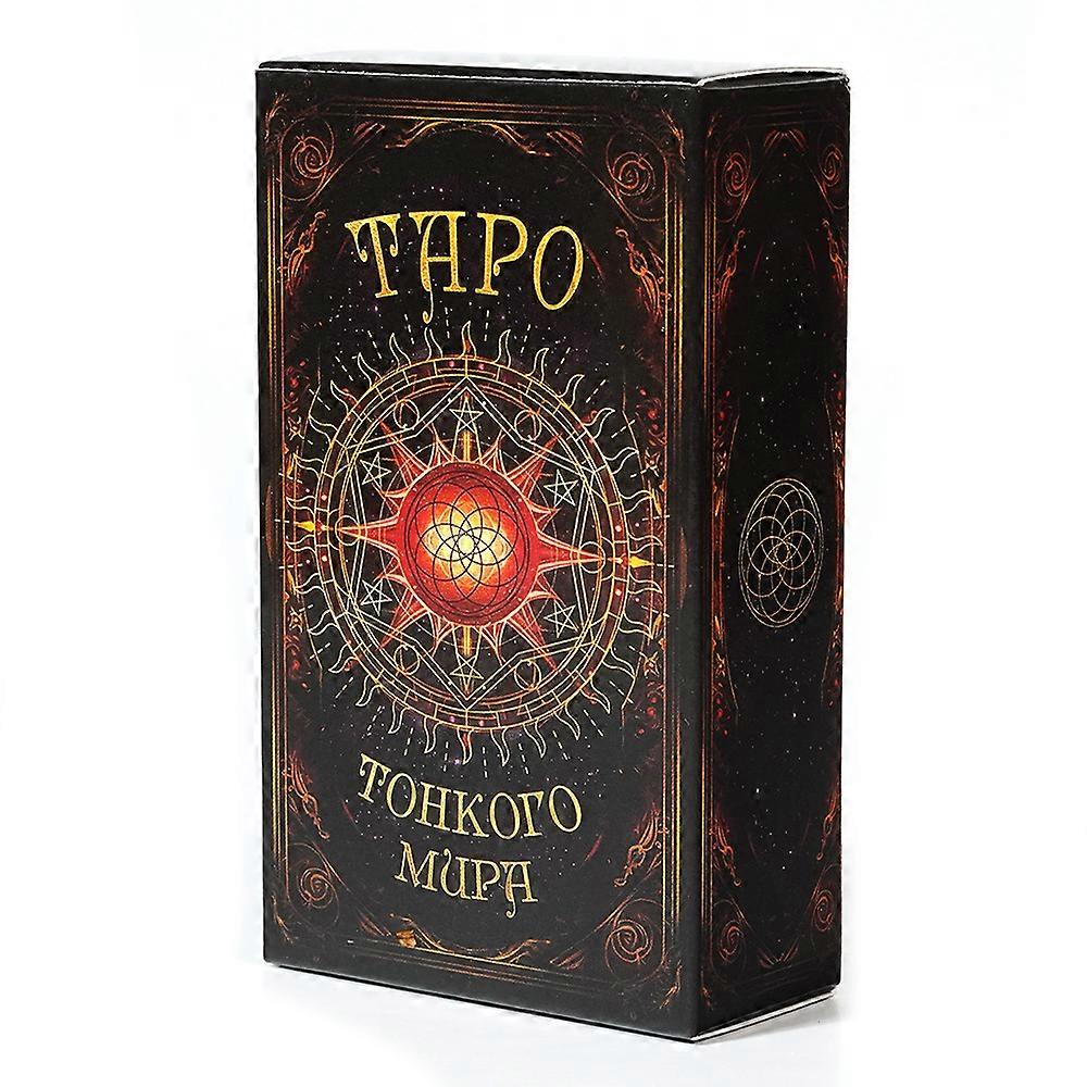 TAPO Tarot Cards 78 Deck Party Playing games Fate Divination Cards game board game with paper instruction