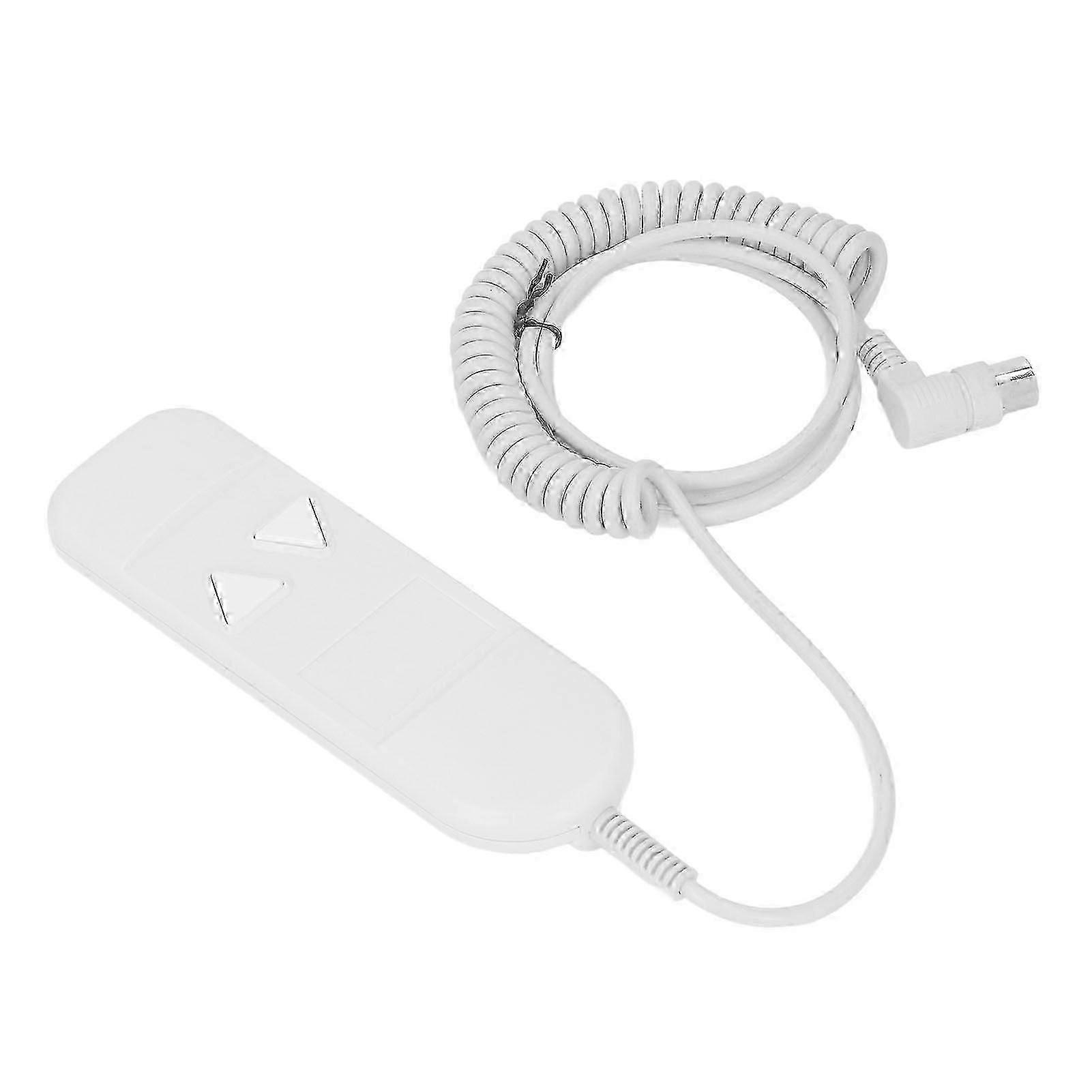 2-Button Remote Handset Controller with 8-Pin Connector for Power Lift Chairs and Recliners