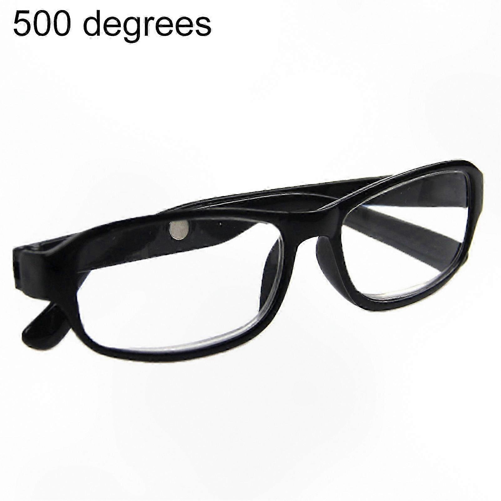 Lightweight Comfort Reading Glasses with +4.5 to +6.0 Magnification | Clear Optical Eyewear for Enhanced Vision Clarity