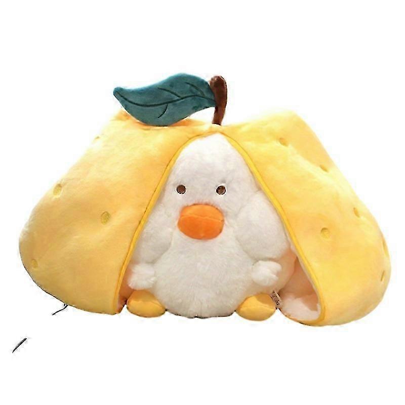 Never Split Pear Duck Transformed into Love Duck Doll Plush Toy Girl Gift Pillow Doll