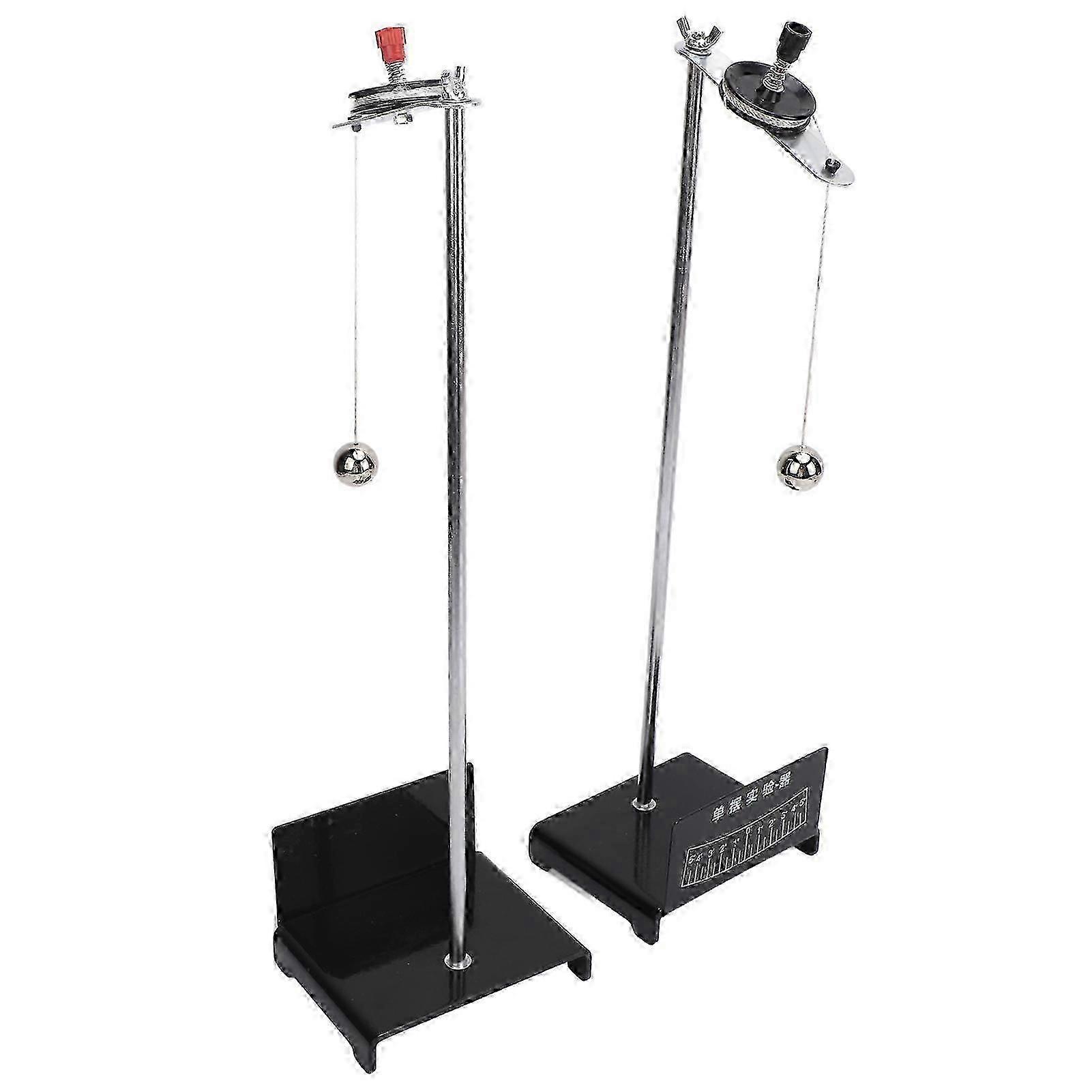 2PCS Metal Pendulum Balls - Single Swing Physics Experiment Equipment for Mechanical Vibration Demonstration & Teaching Tool