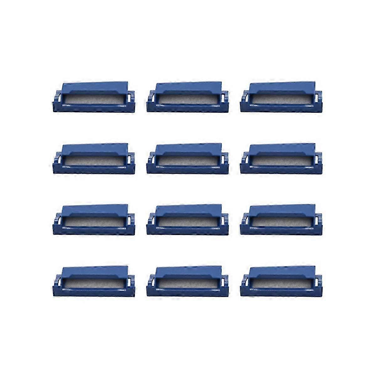 12 Pcs for CPAP Reusable Pollen FilterBlue  White SZRH BF
