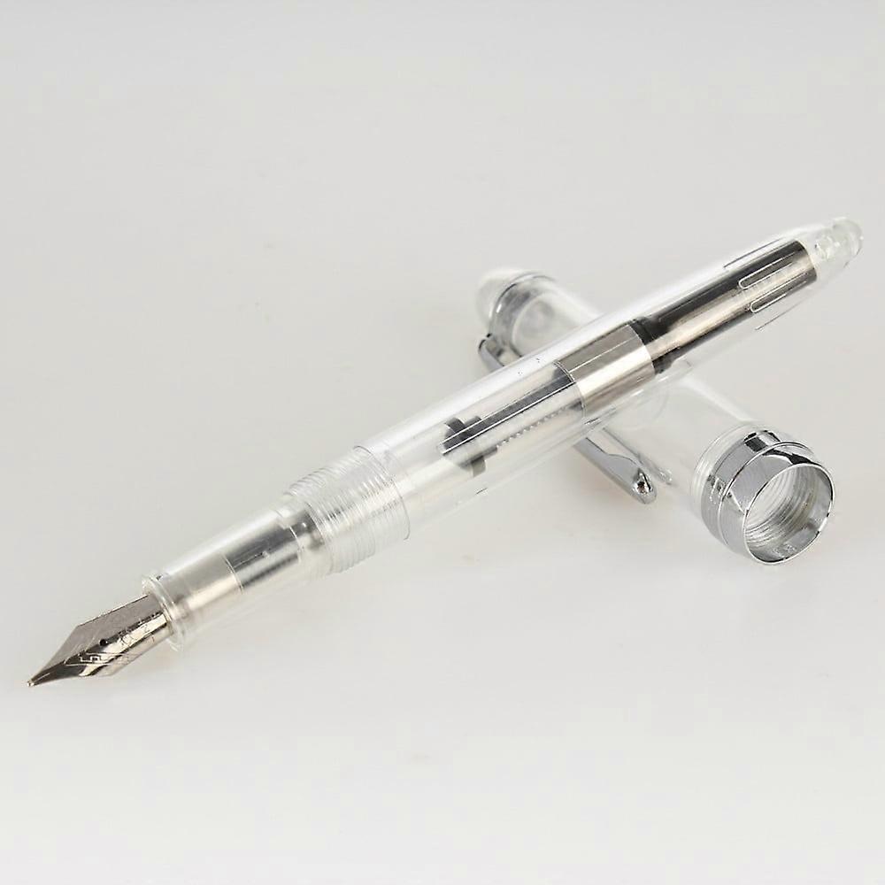 NEW Jinhao 992 Spiral Transparent Colourful Office Fine Nib Fountain Pen
