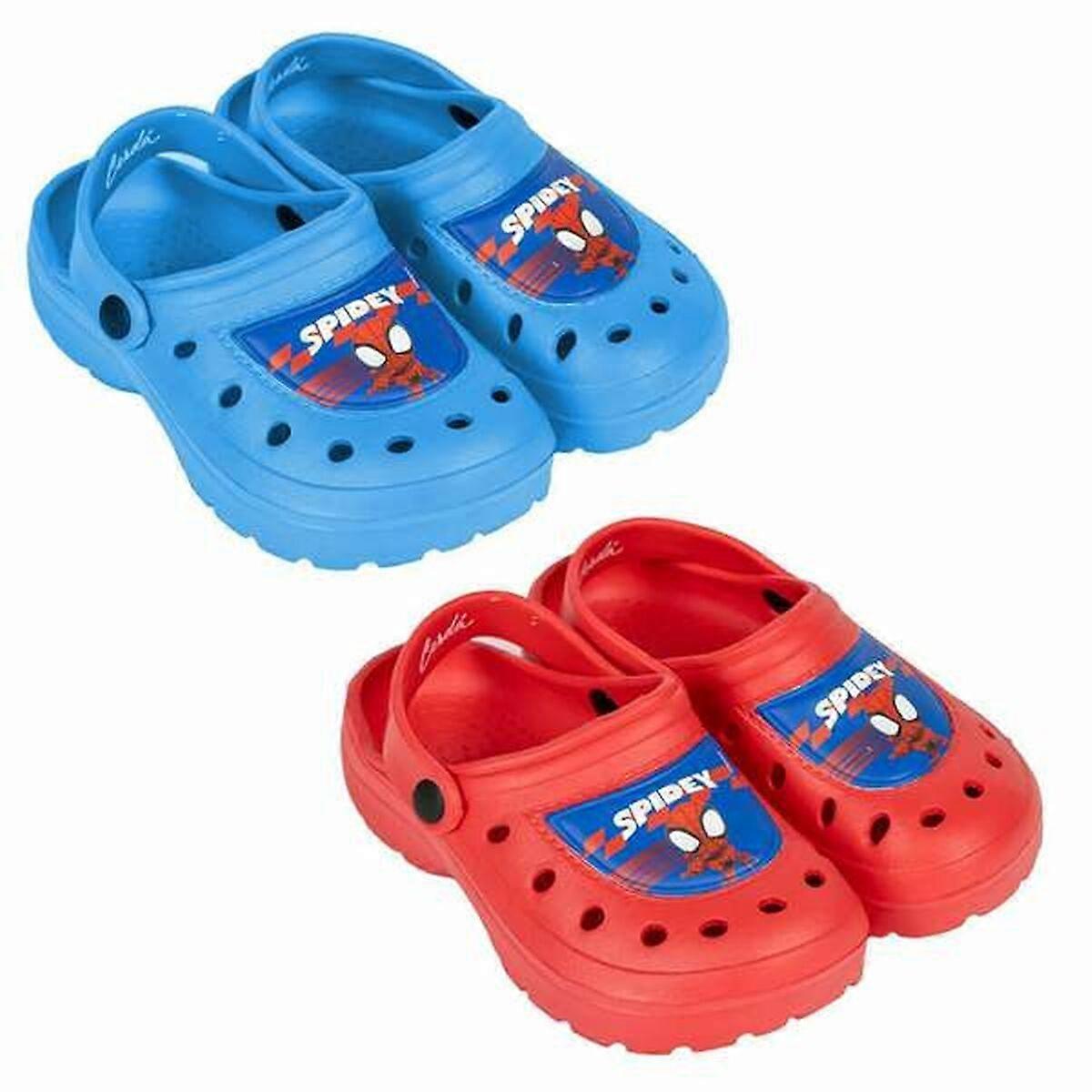 Clogs Spidey Red