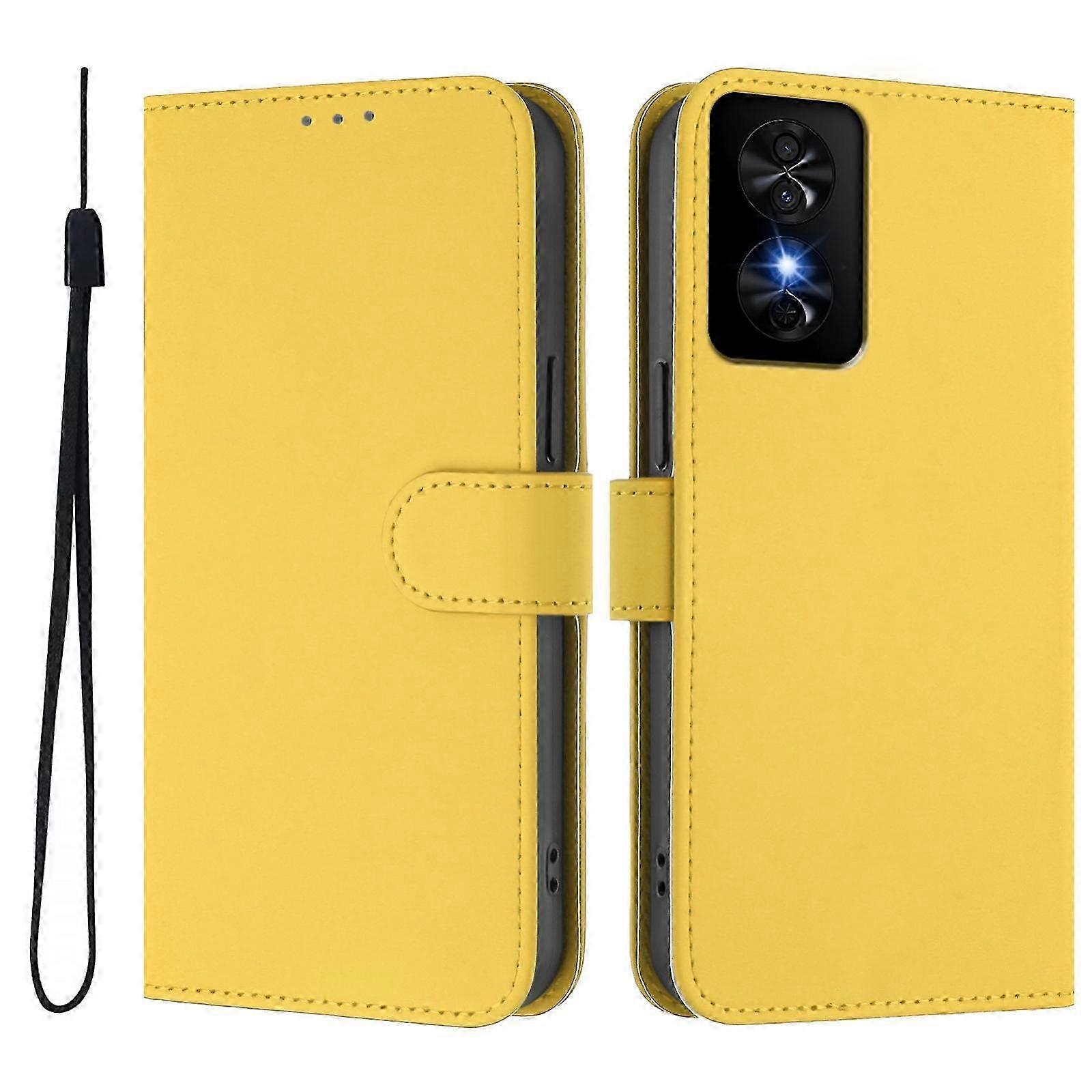 Solid Color PU Case For TCL 50 SE 2025