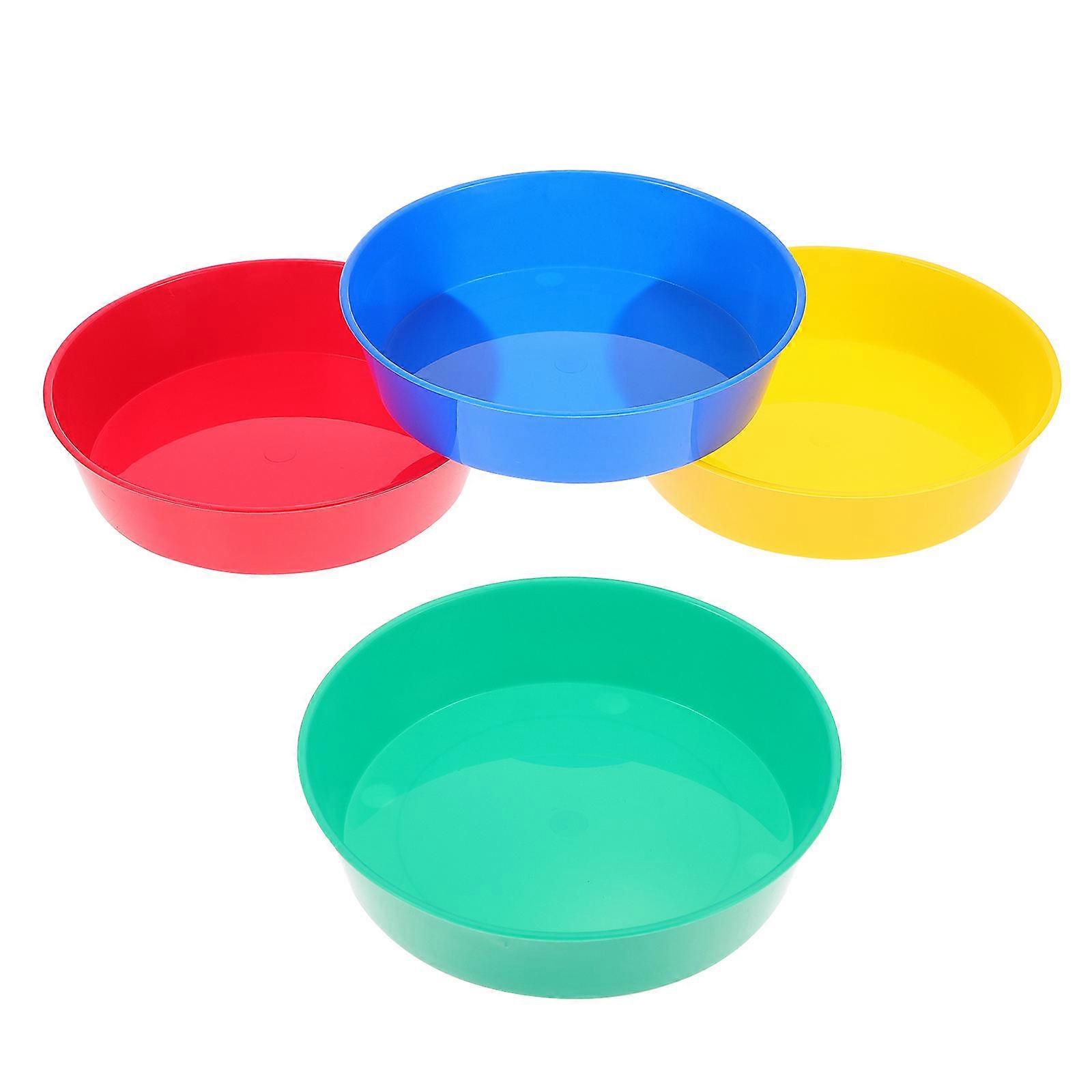 Watercolor Mixing Bowls 16 Pcs Perfect For Art Class Beginners 13.20X13.20X3.00CM Made Of Durable Plastic For Use