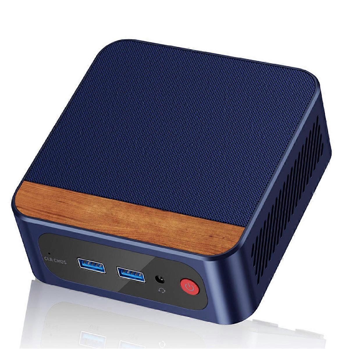 N100 μίνι PC 4K 4096 X 2160 60Hz DDR4 16GB RAM 256GB SSD για Win11 Pro WIFI6 BT Desktop Gaming Computer EU Plug