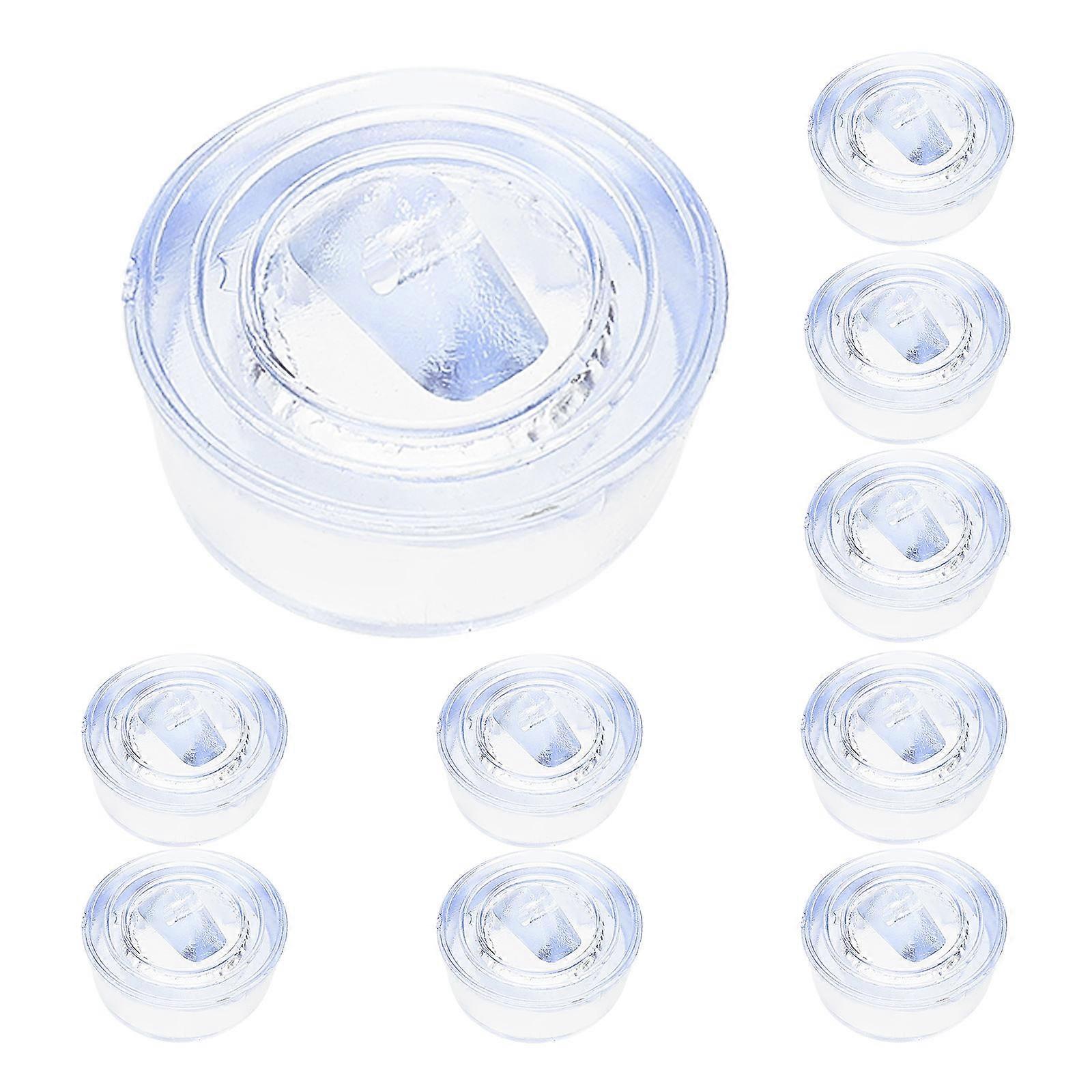 Transparent Rubber Stopper Mop Basin Outlet Plug for Drain Use 50Pcs
