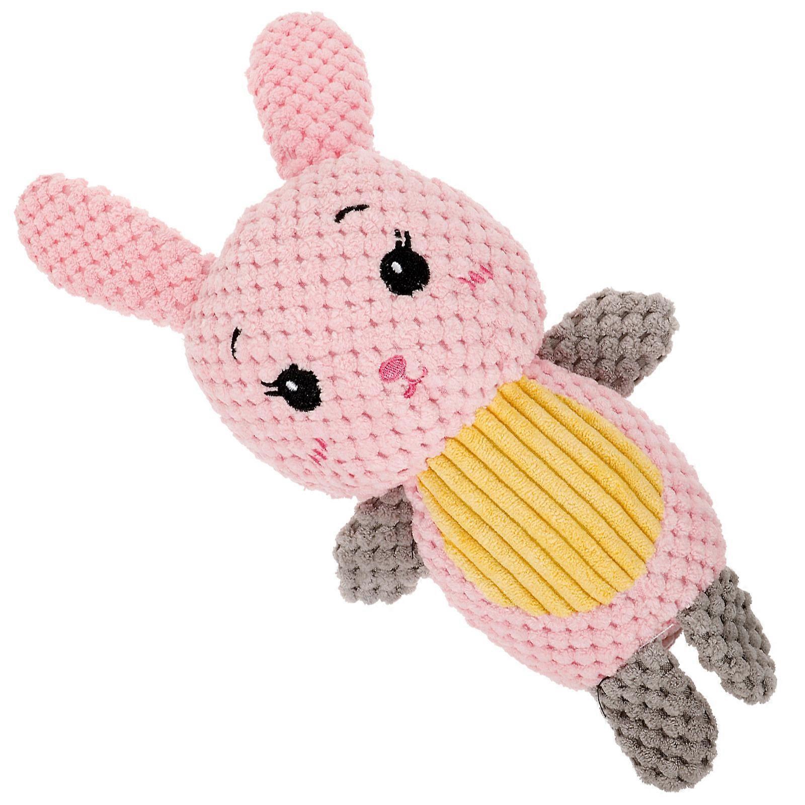 3Pcs Dog Chewing Toy Plush Rabbit Ideal for Easter Interactive Play and Daily Use