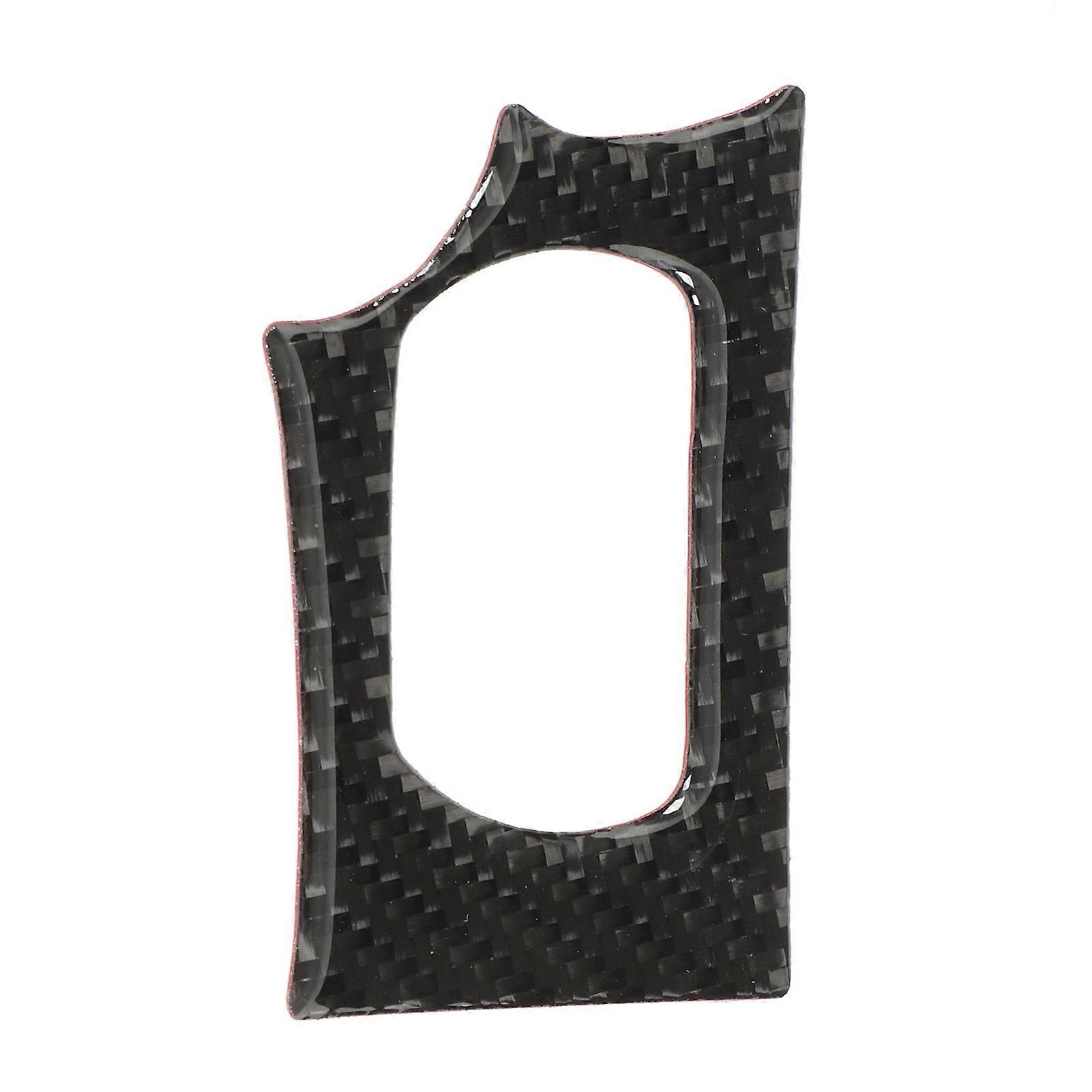 Ignition Switch Sticker Carbon Fiber Engine Start Button Frame Decal Replacement for Corvette C6 20052007