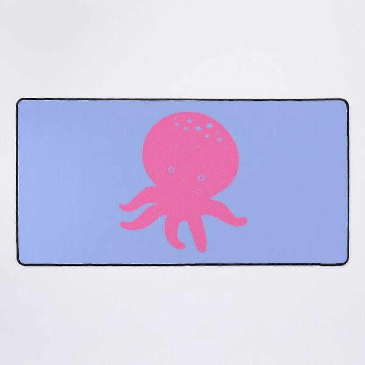 Un nouveau sous-main mignon en forme de pieuvre rose