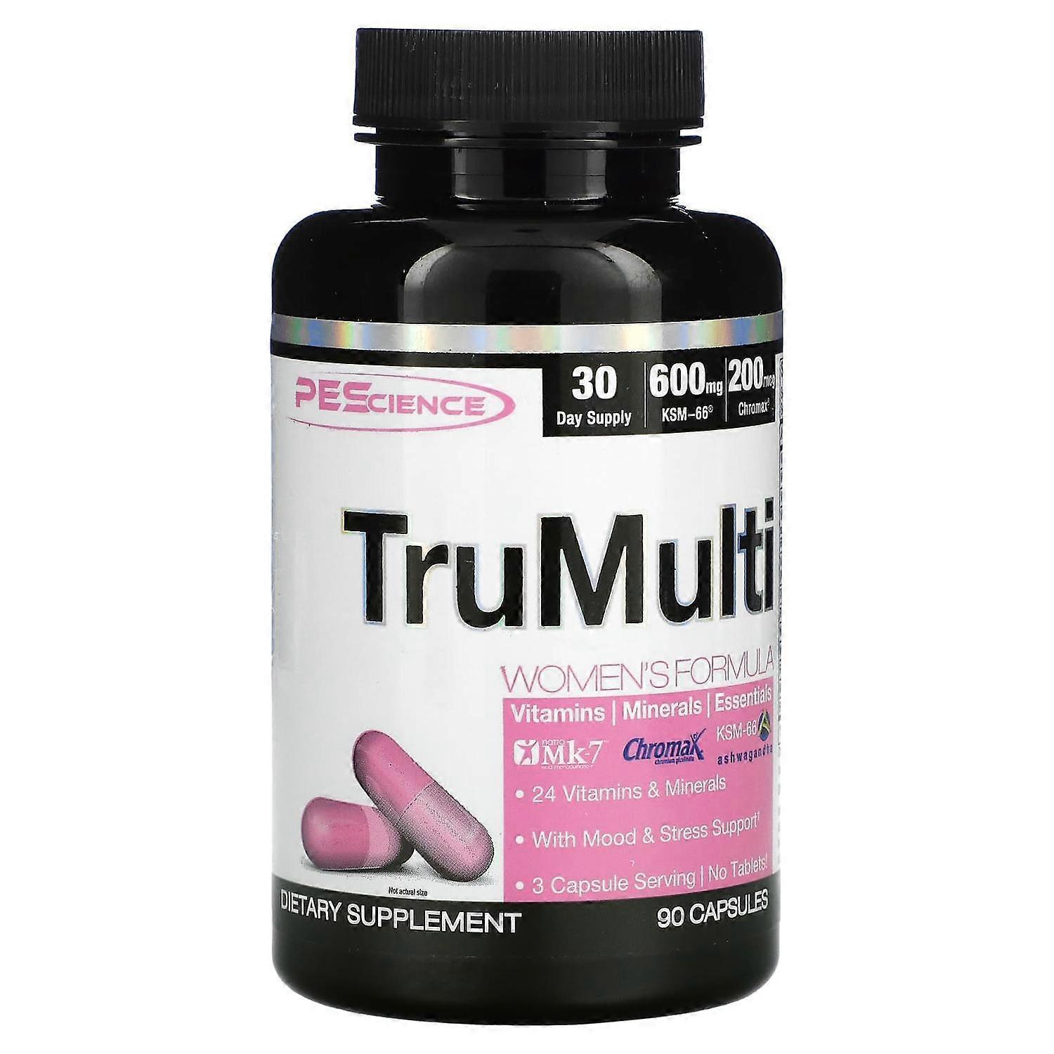 PEScience, TruMulti Women's Formula, 90 Capsules