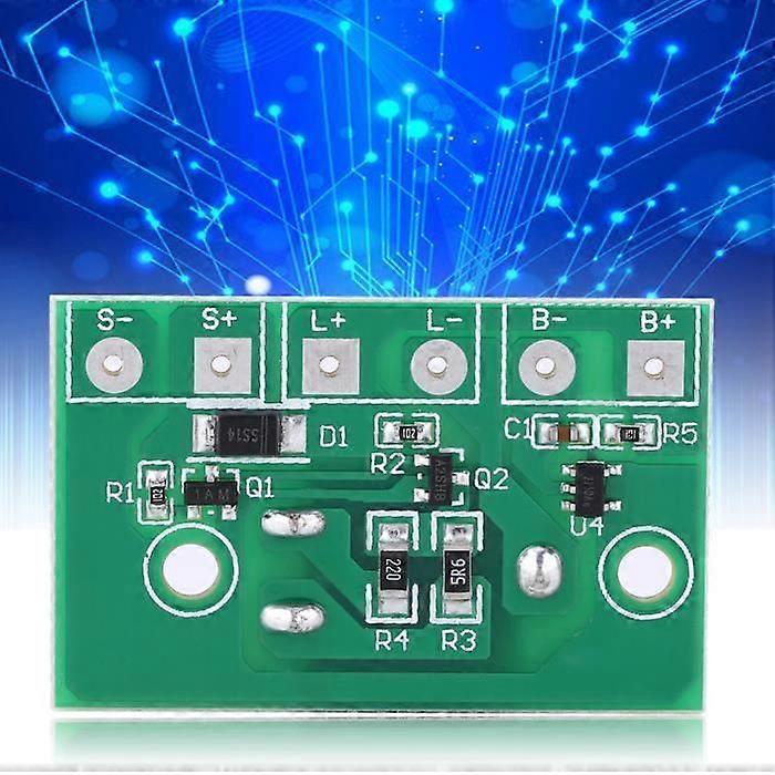 Solar Lamp Controller Module Control Board with Switch for 3.7V Lithium Battery