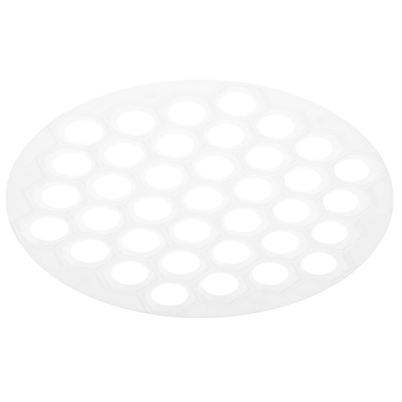 Dumpling Maker Tool Home Cooks Occasion 37-Holes Design 25X25X2CM White Pot Sticker Making 1Set