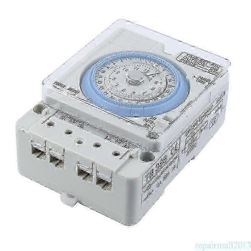 TB-388 Rectangle Switch Timer, No Battery Required, 15 minutes / 96 times