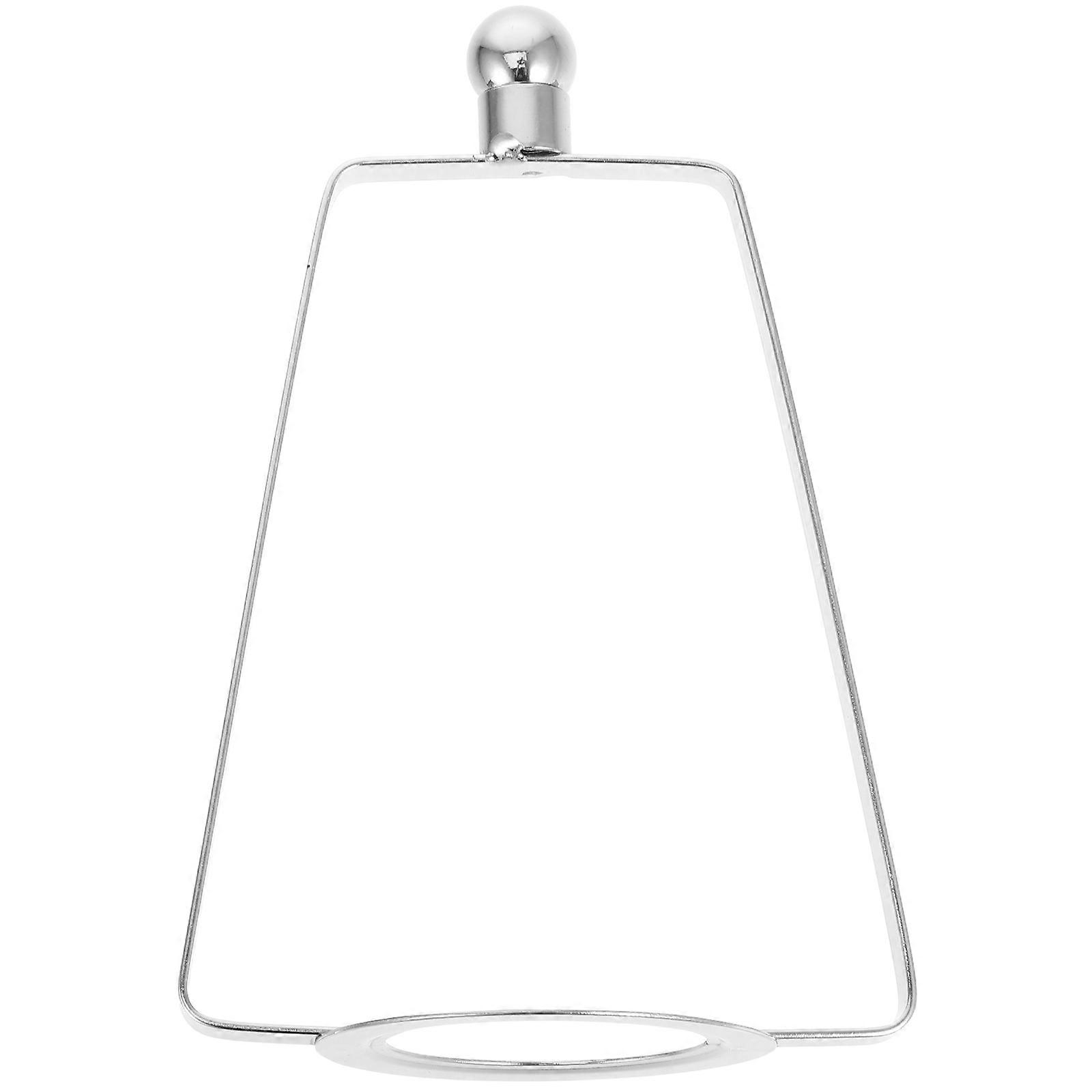 Lampshade Frames Crystal Frame Style Lamp Accessories And Parts For Dining Area Indoor Settings Convenient Usage 1Pack