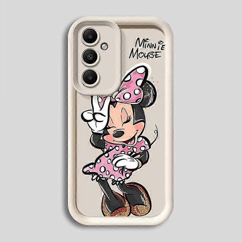 Disney Mickey Minnie Mouse Phone Case For Samsung Galaxy A14 A15 5G S21 S22 S23 S245G FE Plus Ultra A25 A35 A52 A53 A54 A55 5G