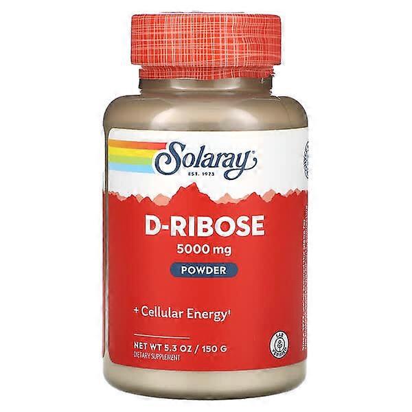 Solaray, D-Ribose Powder, 5.3 oz (150 g)