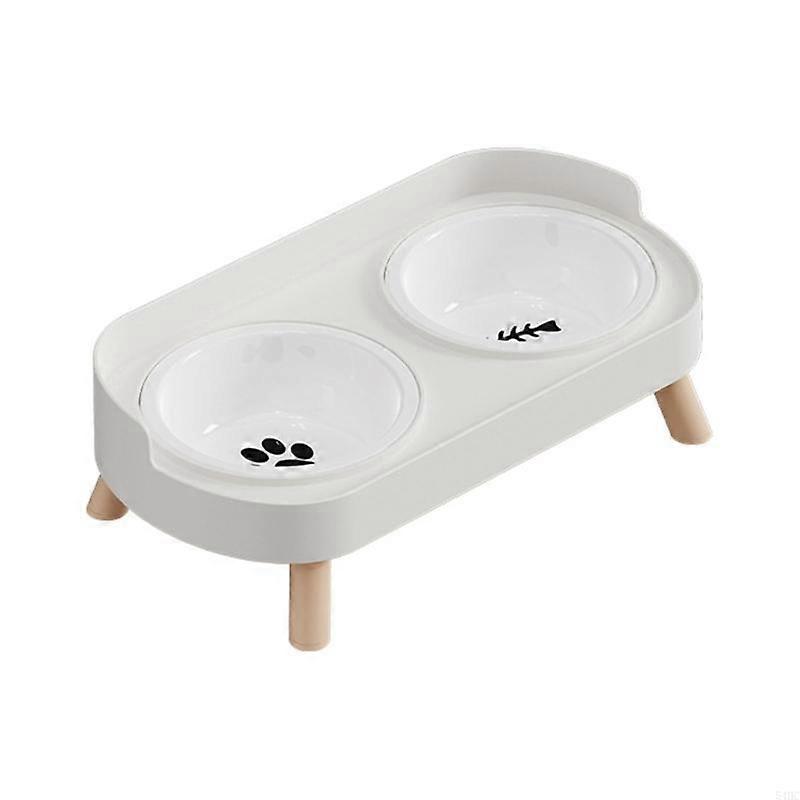 Ceramic Pet Bowls and Water Feeder For Dog Cats Heat Resistant AntiTip Design Home Use Feeding And Water Bowl