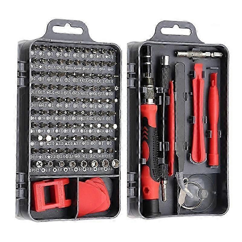 2025 115-In-1 Multifunctional Screwdriver Set Hardware Screwdriver Mobile Phone Disassembly&Maintenance Tool Screwdriver Bit
