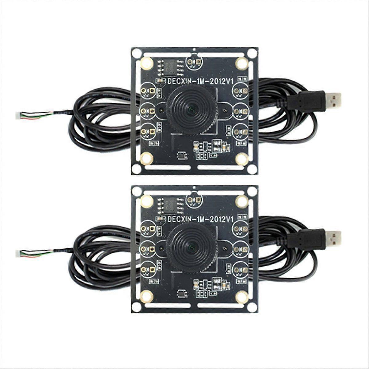 NEW 2Pcs 100 Degree Camera Module with 2 Meter Cable for WinXP/7/8/10