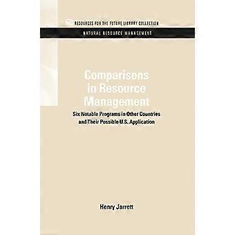 Comparisons in Resource Management Six Notable Programs in Other Countries and Their Possible U.S. Application