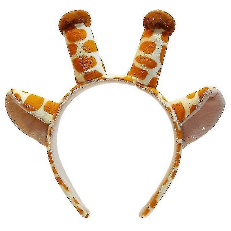 Giraffe Ears And Horn Headband