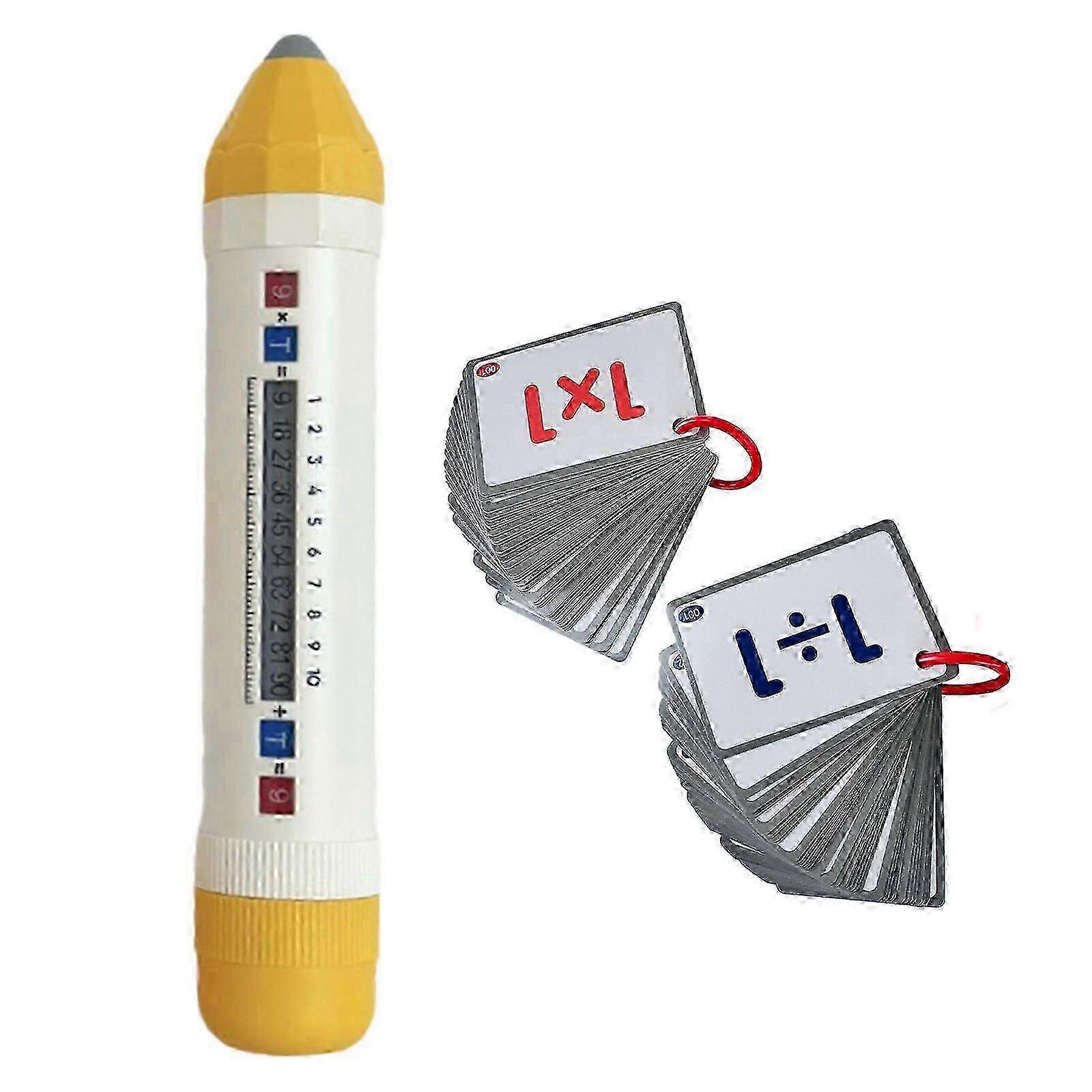 Multiplication and Division Learning Pen for Kids - Math Teaching Toy for Home Use in 25-26 Seconds
