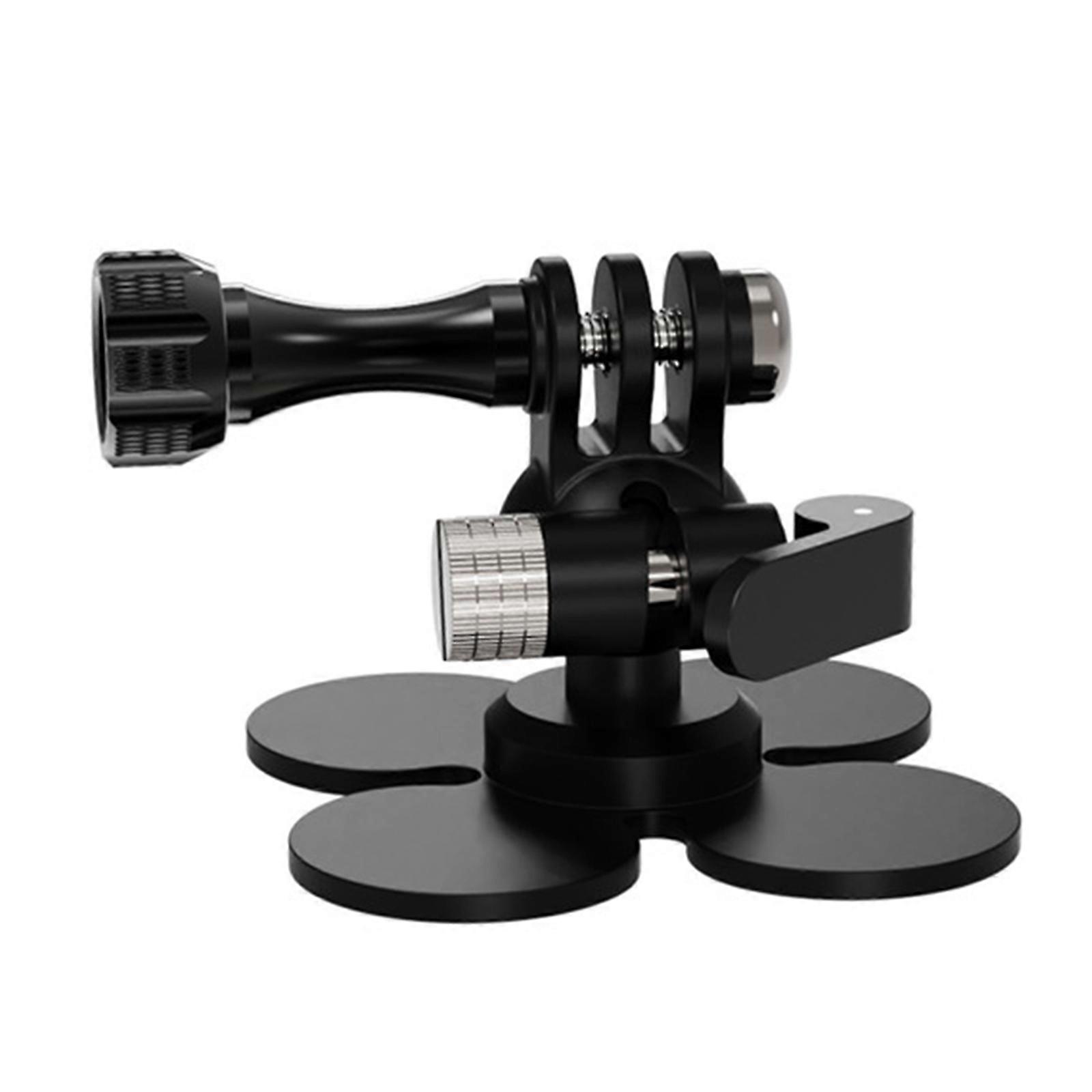 Camera Mount with Flexible Adhesive Base for 17mm Ball Head Action Cameras Secure 300g Load Capacity Small Design Multicolor