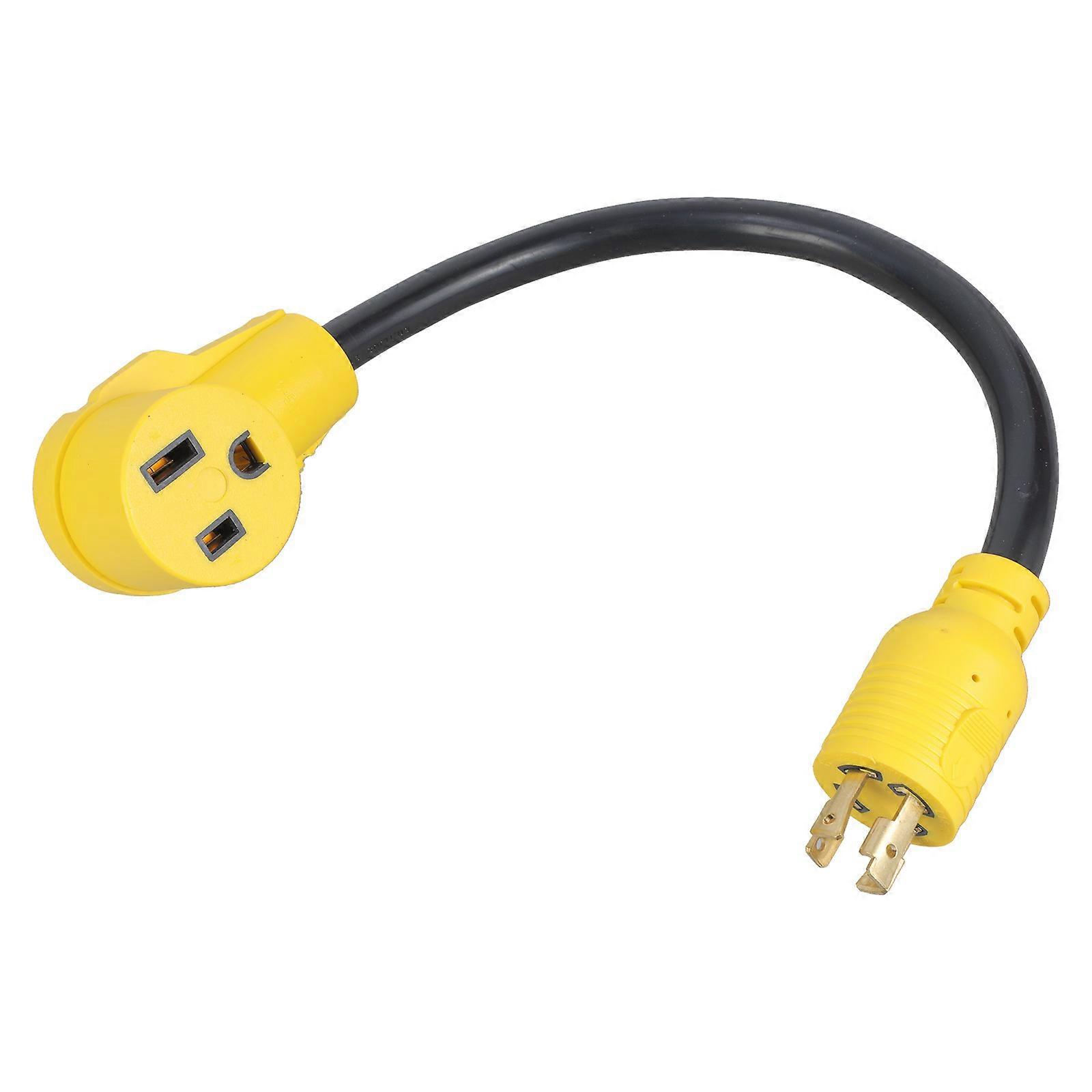 NEMA L14-30P To 6-50R Generator Welder Cord 4 Prong To 3 Prong Generator 125/250V Heavy Duty Welder Adapter Multicolor