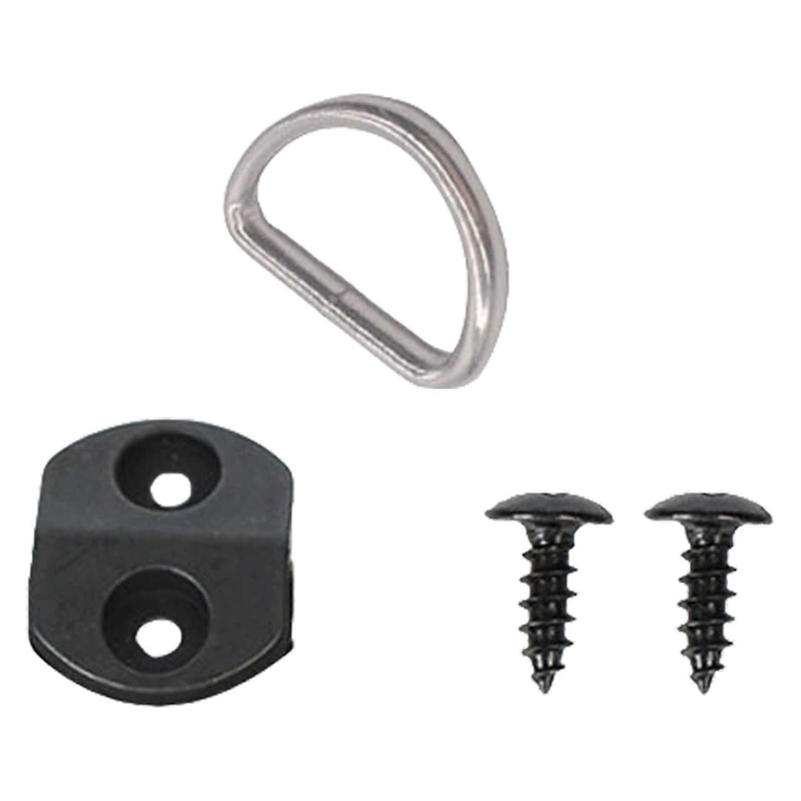 Easy Installation Net Floor Hook Hanging Net Fixing Accessories Rear Trunk Boot Cargo Floor Net Tie Down Hook Rings Loop Multicolor