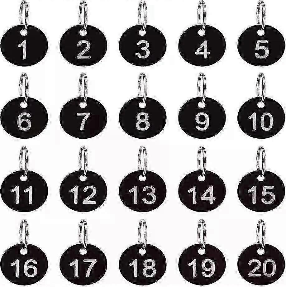 Aluminium Number Plate Number Tags Key Hand Circle Queue Number Plate