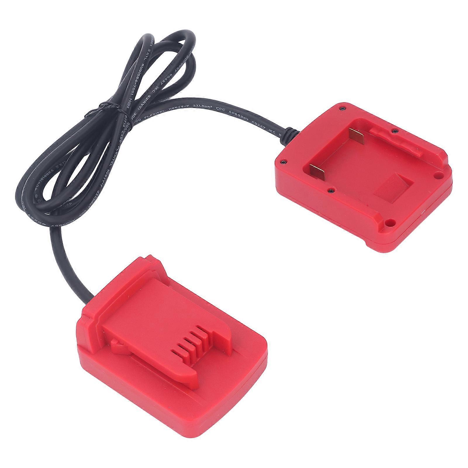 Power Tool Battery Converter BAT618 18V Lithium Battery Adapter Converter with Belt Clip for 48 11 1811 Interface Tool