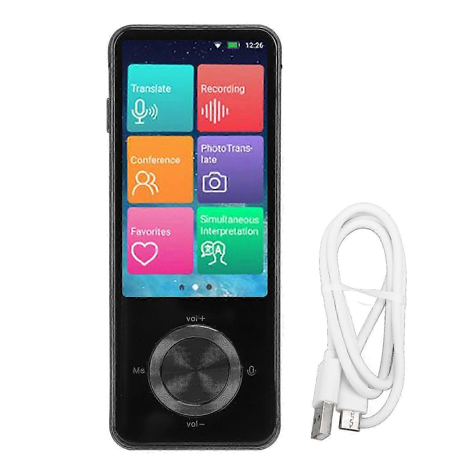 137 Language Translator Device Online Offline Photo Translation Portable Instant 2 Way Translator for Travel Business Learning