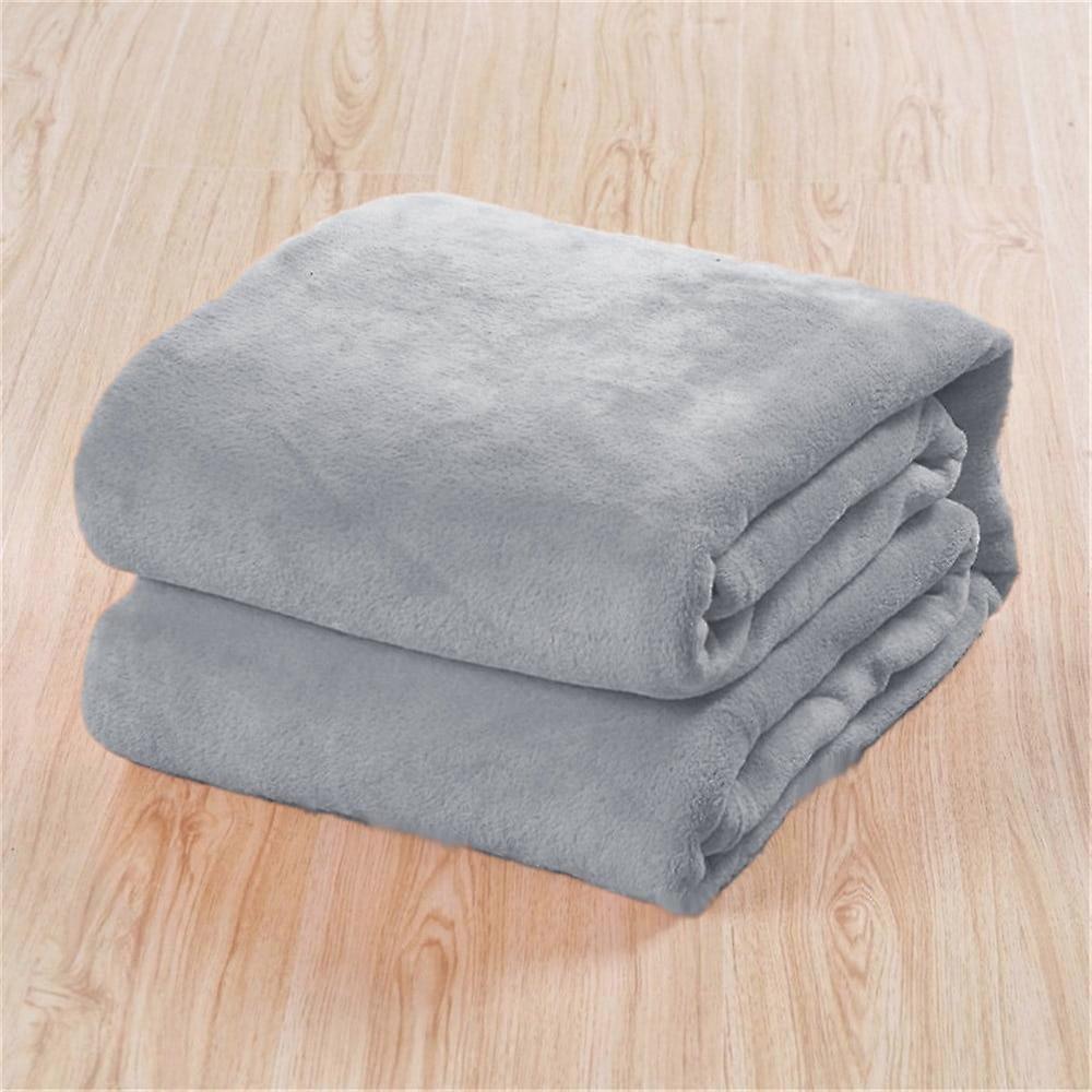 WinysinSuper Soft Warm Solid Warm Micro Plush Fleece Blanket Throw Rug Sofa Bedding