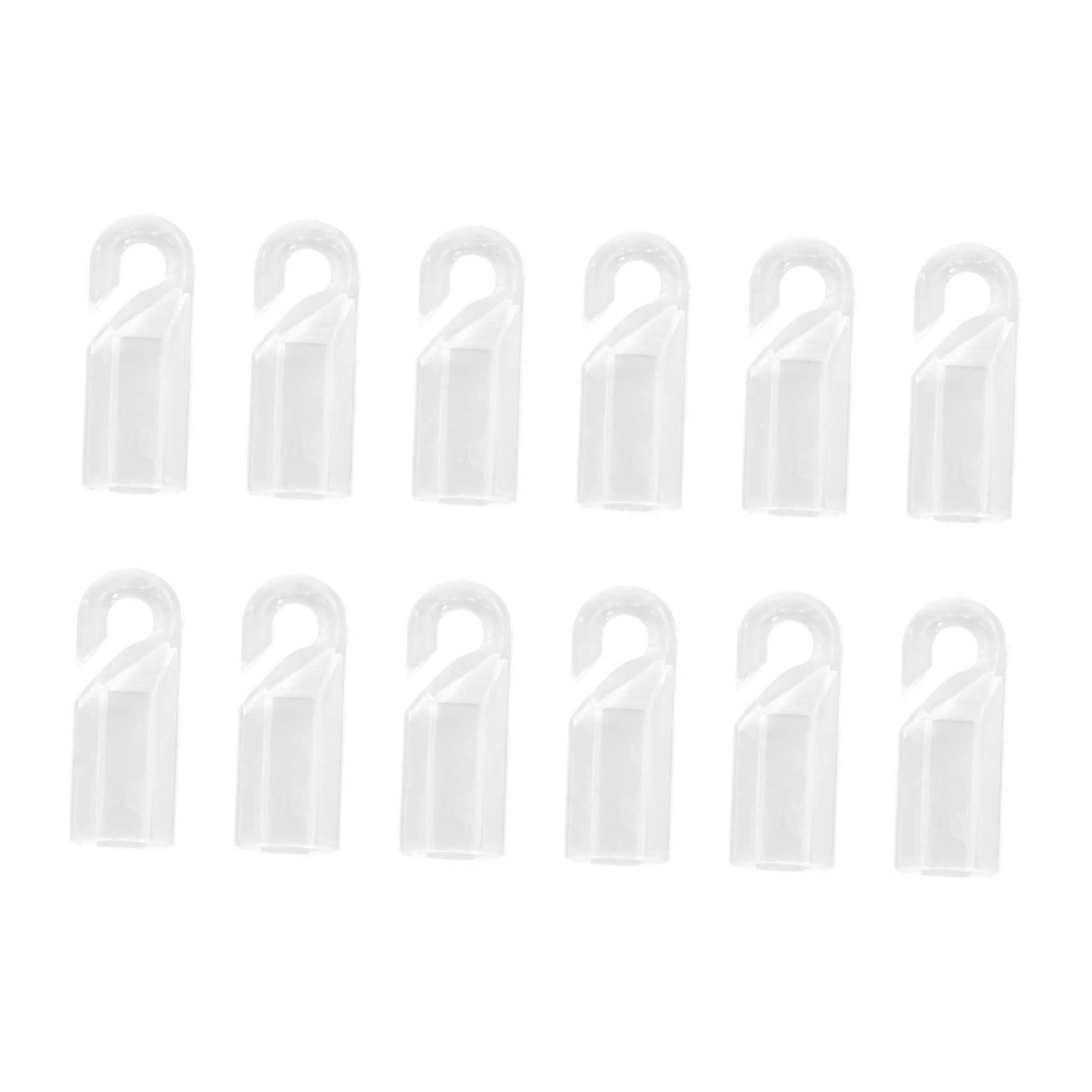 36pcs Plastic Blind Tilt Wand Hook Connector Set for Window Blinds and Curtain Rod