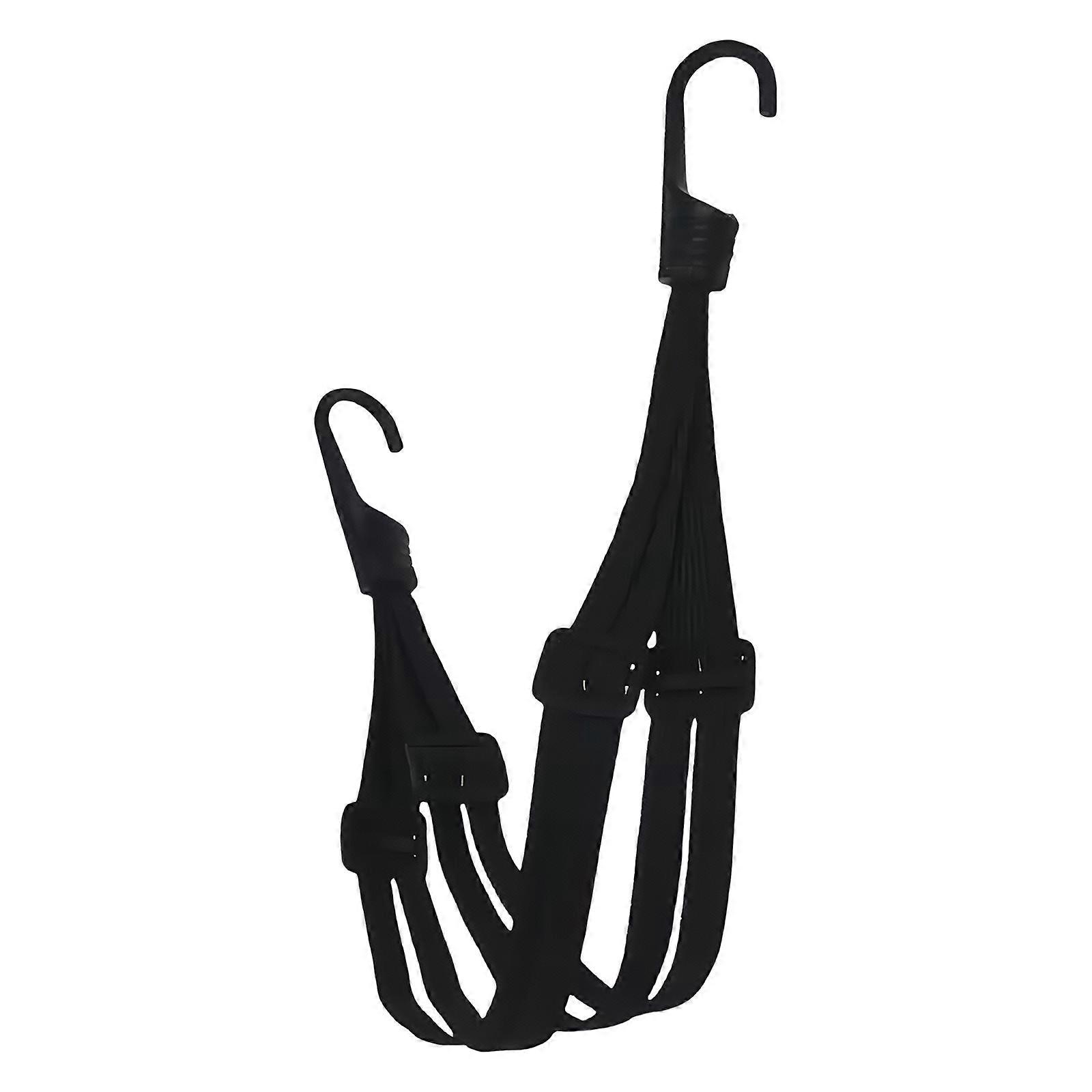 Multipurpose Elastic Retention Cord for Motorcycle Helmets Quick Adjust Fastening Solution Luggage Retractable Rope  90cm