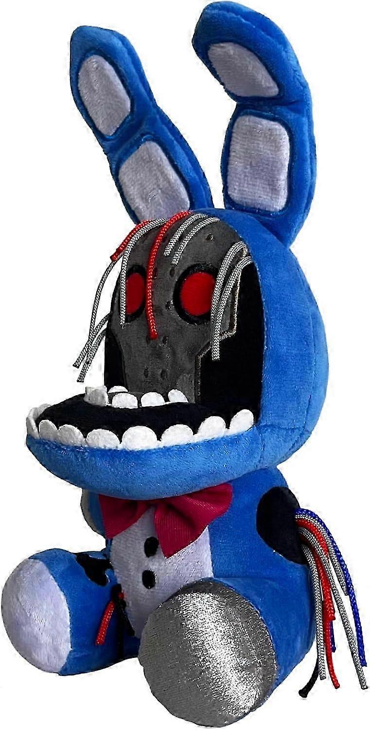 SBSG قابل للتحصيل محشو الأزرق الأرنب القطيفة لينة احتضان للأطفال جميع الأعمار مروحة 7 بوصة