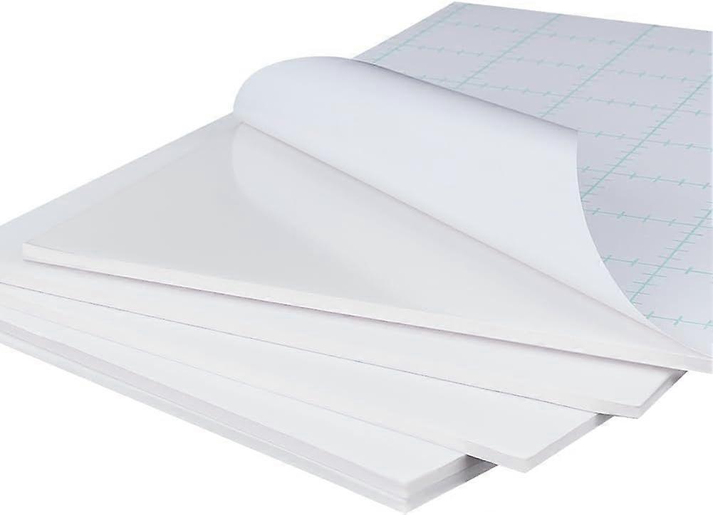 5Pcs White Self Adhesive Foam Boards 16.7x10.8 Inch Foam Core Baking Boards 5mm Thick Rectangle Foam Blank Boards Craft Foam Sheet for Picture and Pos