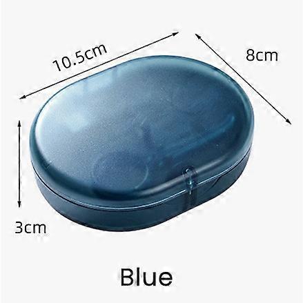 High Quality Two layers of large capacity Orthodontic Retainer Braces Storage Box Waterproof Breath Soaking Privacy Protection