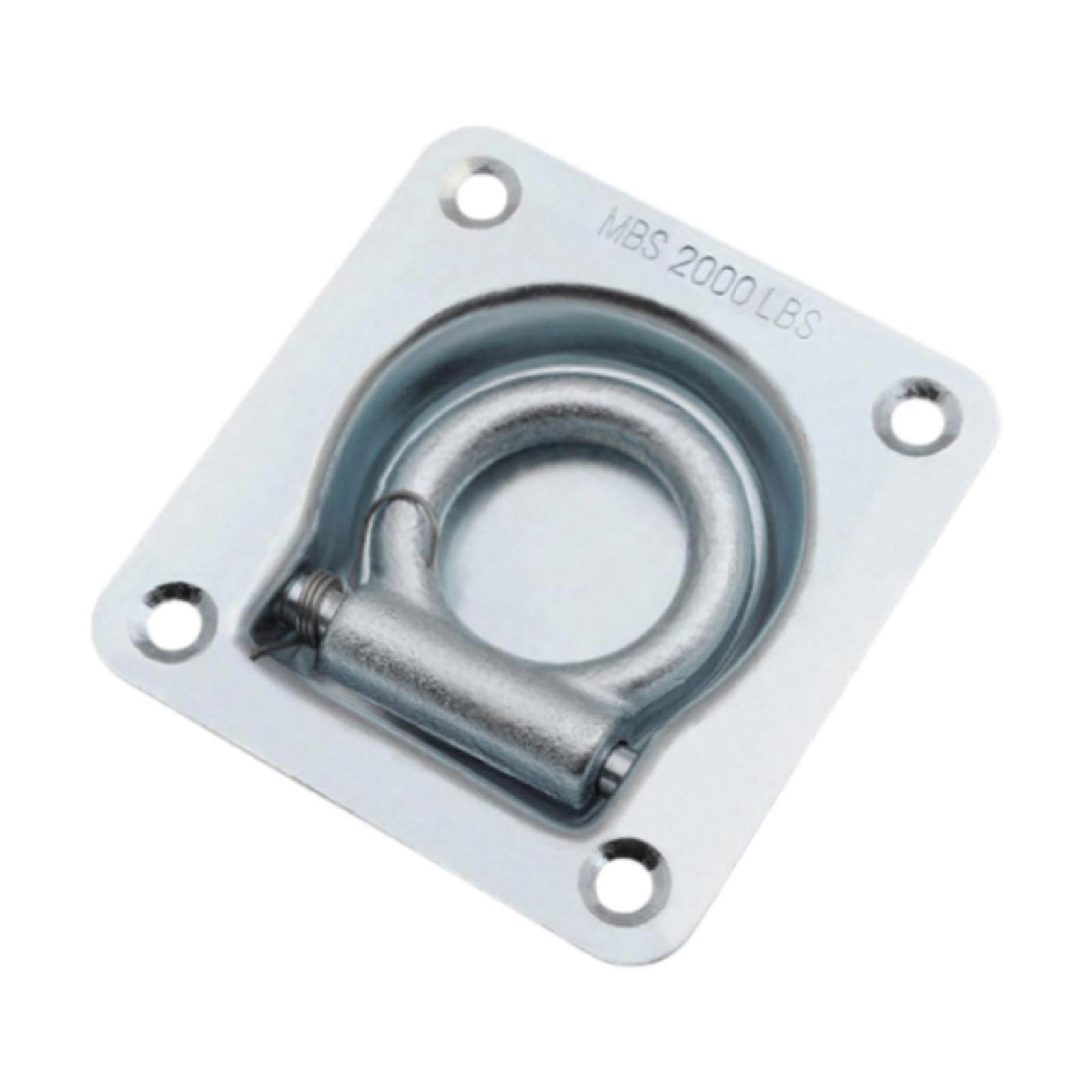 Recessed D Ring Tie Down Replaceable Trailer Towing Hook Supply Lashing Loop