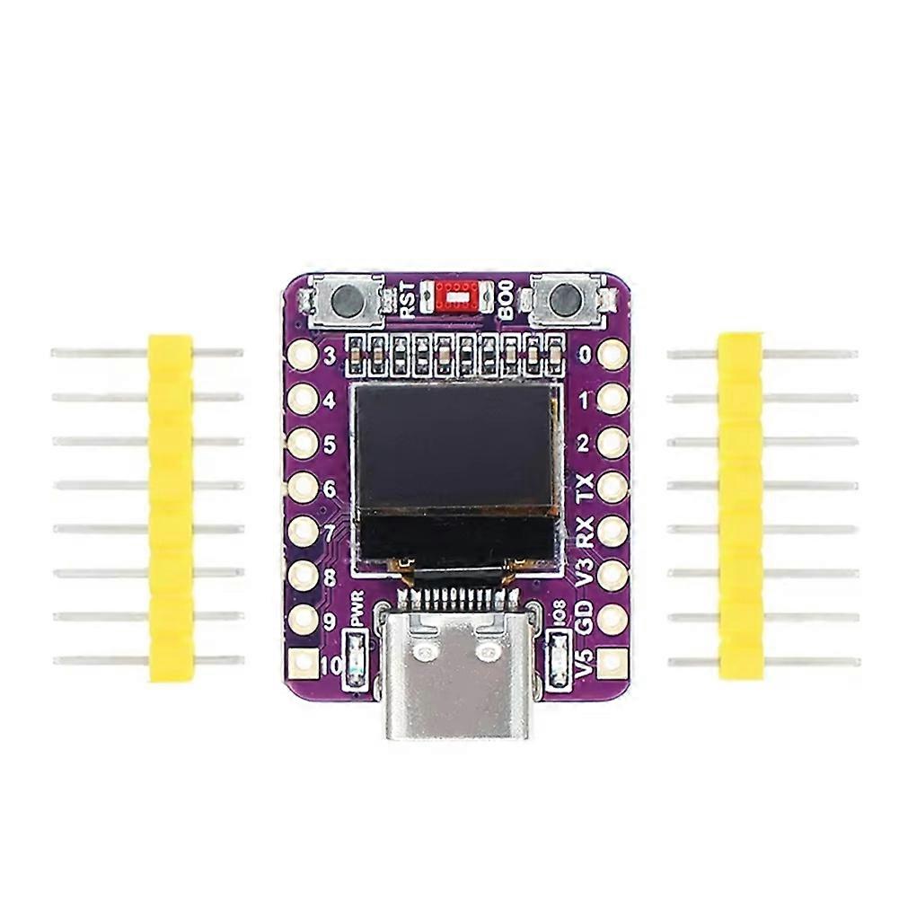 ESP32-C3 OLED Development Board with 0.42in OLED Module Ceramic Antenna Wifi Bluetooth ESP32 Supermini Development Board