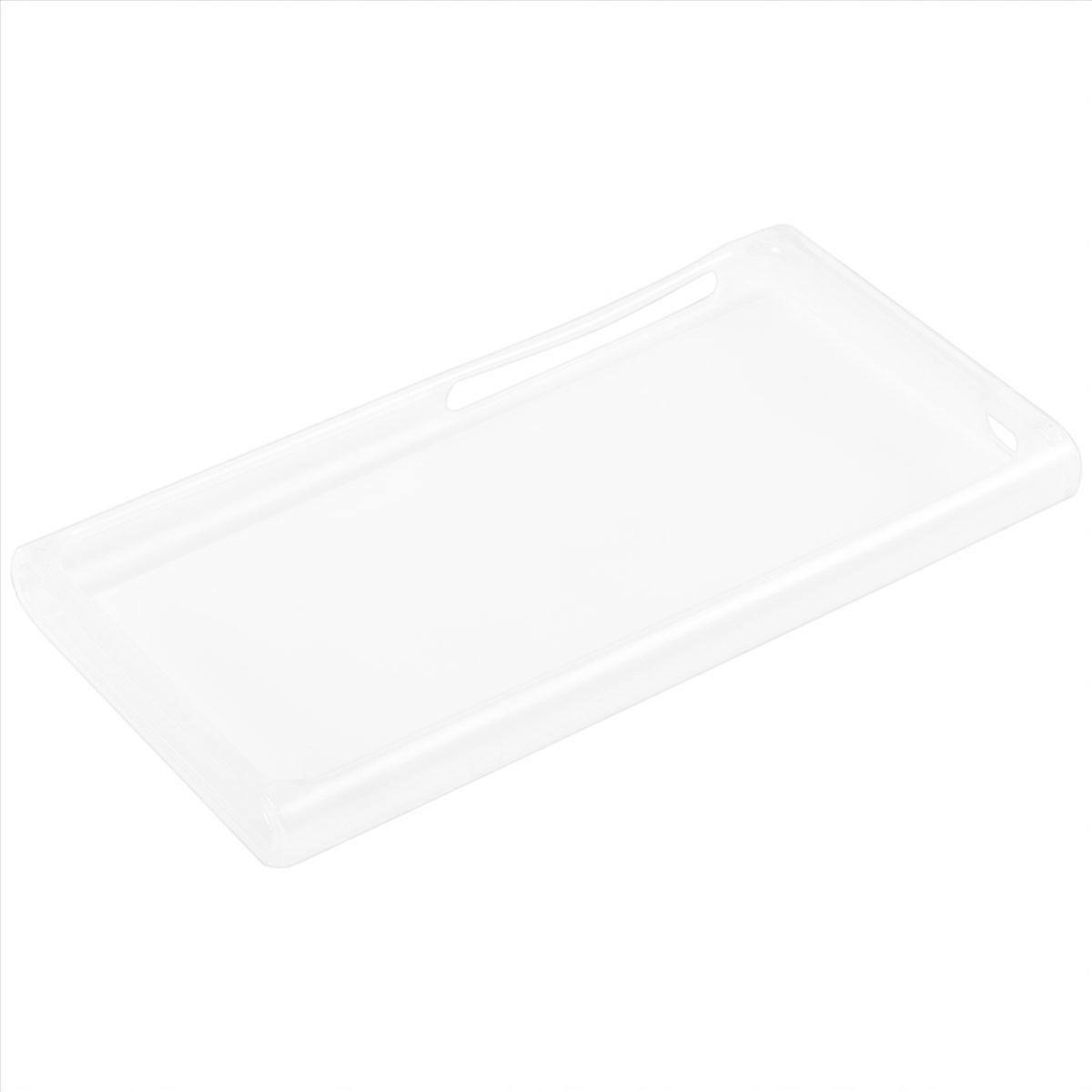 TPU Rubber Skin Case compatible with nano 7th Generation, Frost Clear White