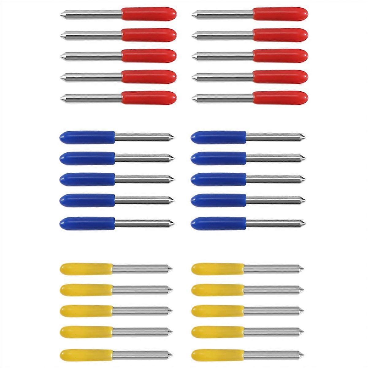 30Pcs 30 45 60 Degree Plotter Cutter Knife Blades Offset