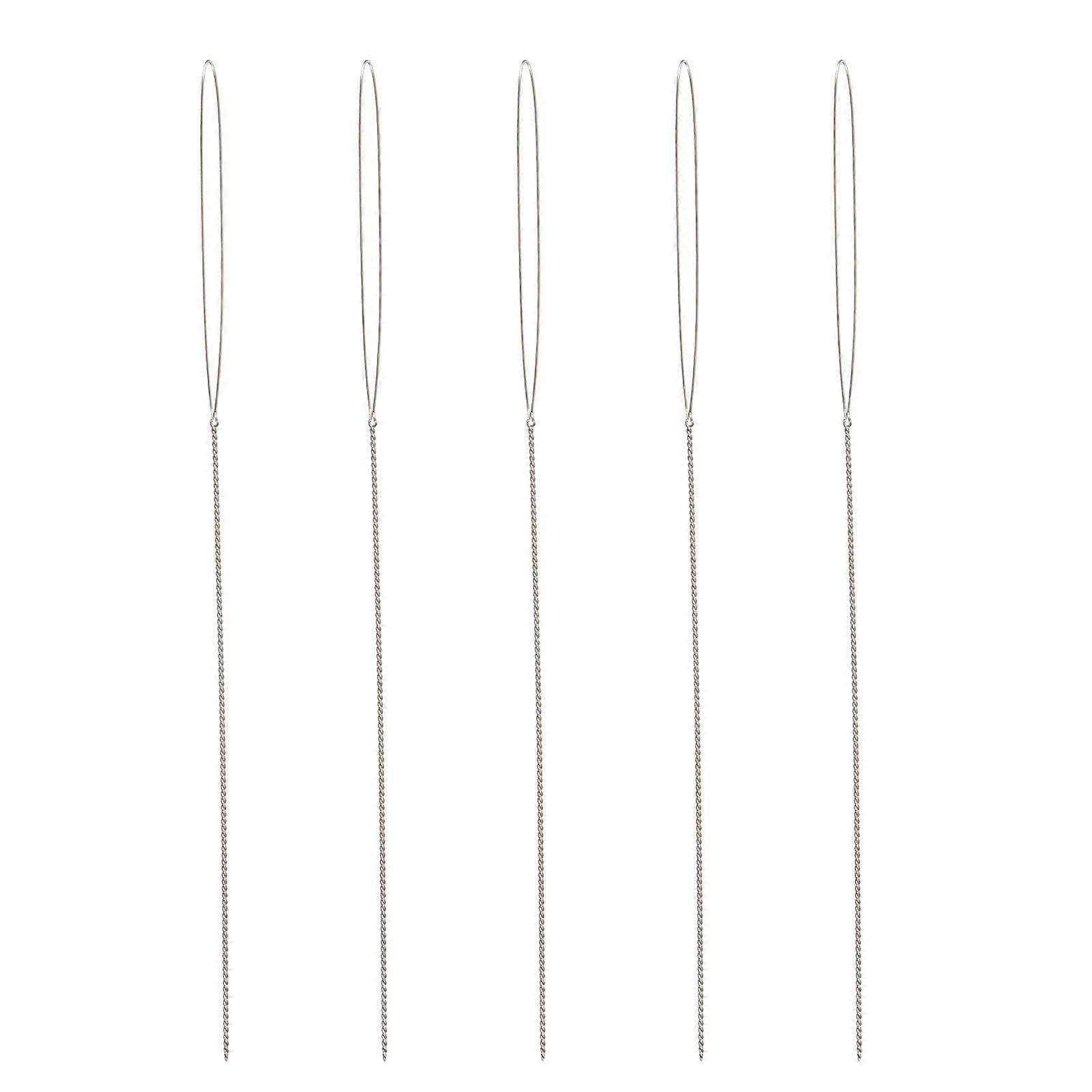 5Pcs Beading Needles Superfine Beaded Needles Bead Threading Making Tools