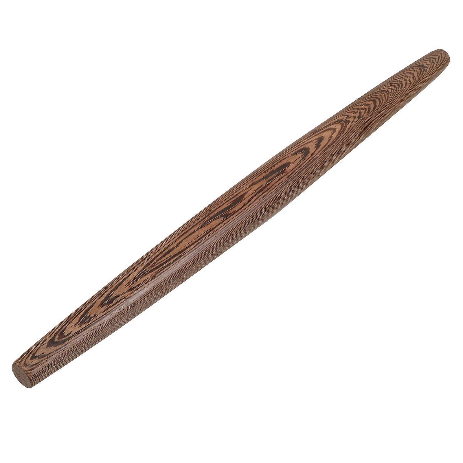 Wooden Rolling Pin for Baking Dough Small Brown Kitchen Roller