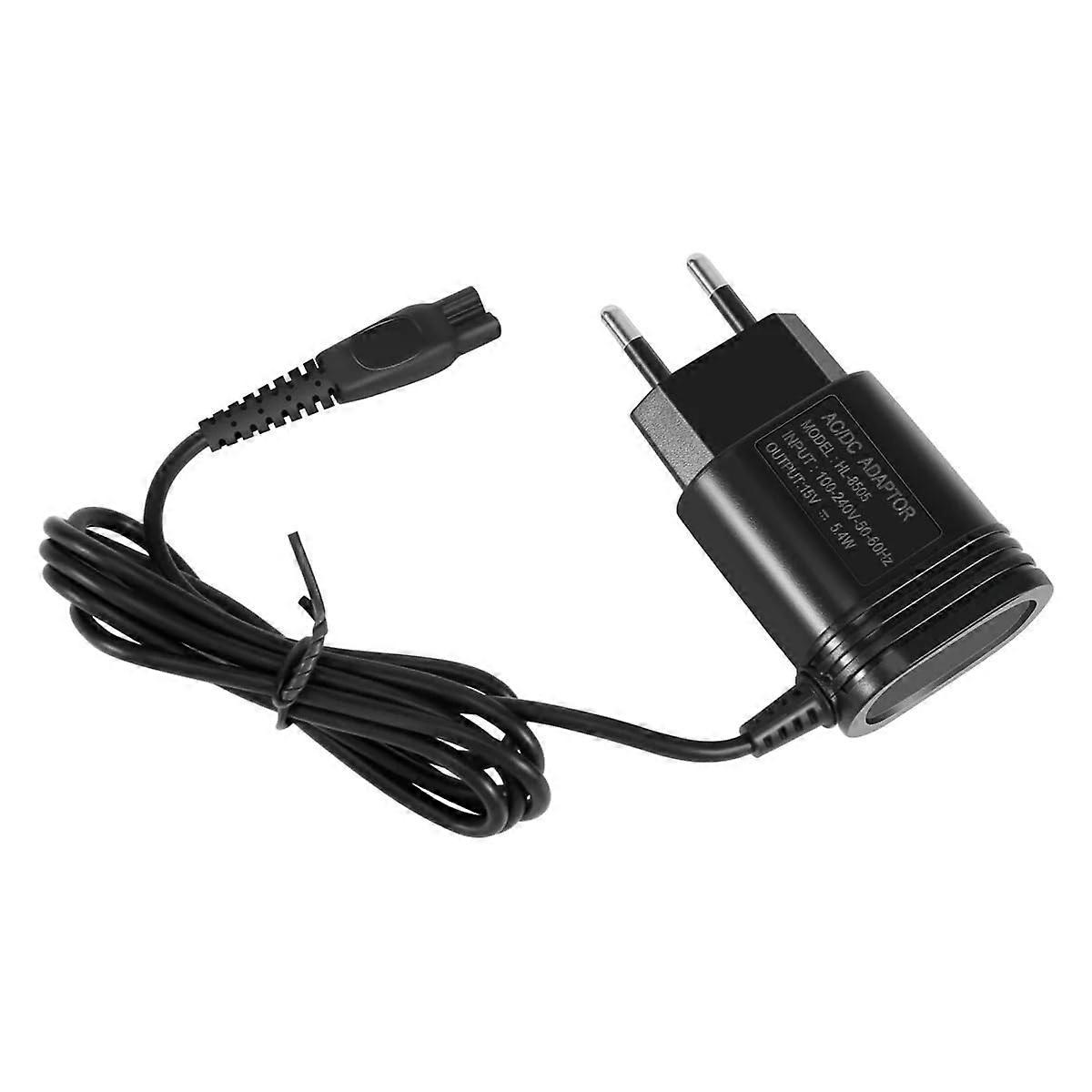 Charger for Philips Shaver 15V EU Plug for HQ8505 6070 7310 Multiple Model Compatibility