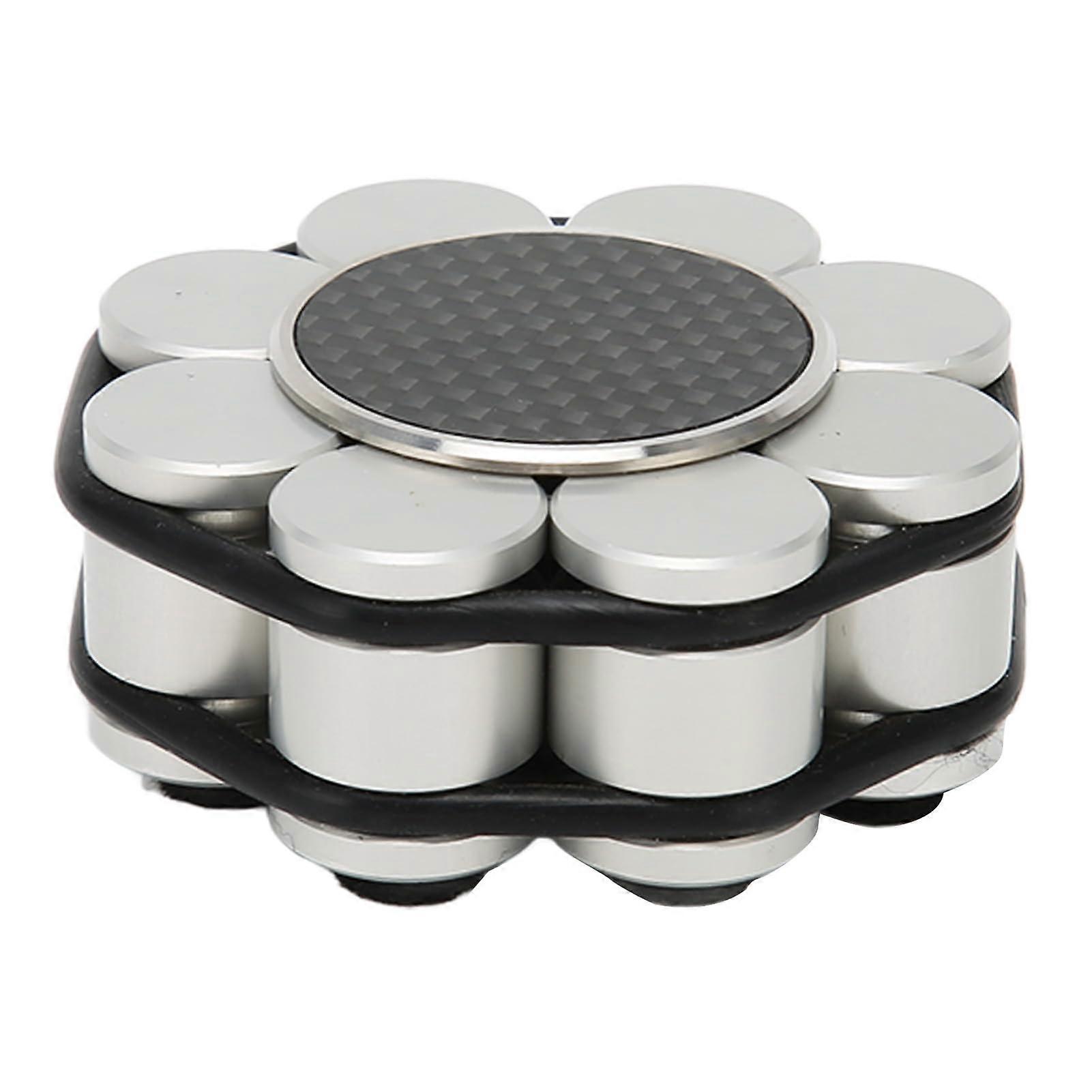 Record Weight Stabilizer Aluminum Alloy Turntable Clamp for Vibration Reduction and Groove Protection